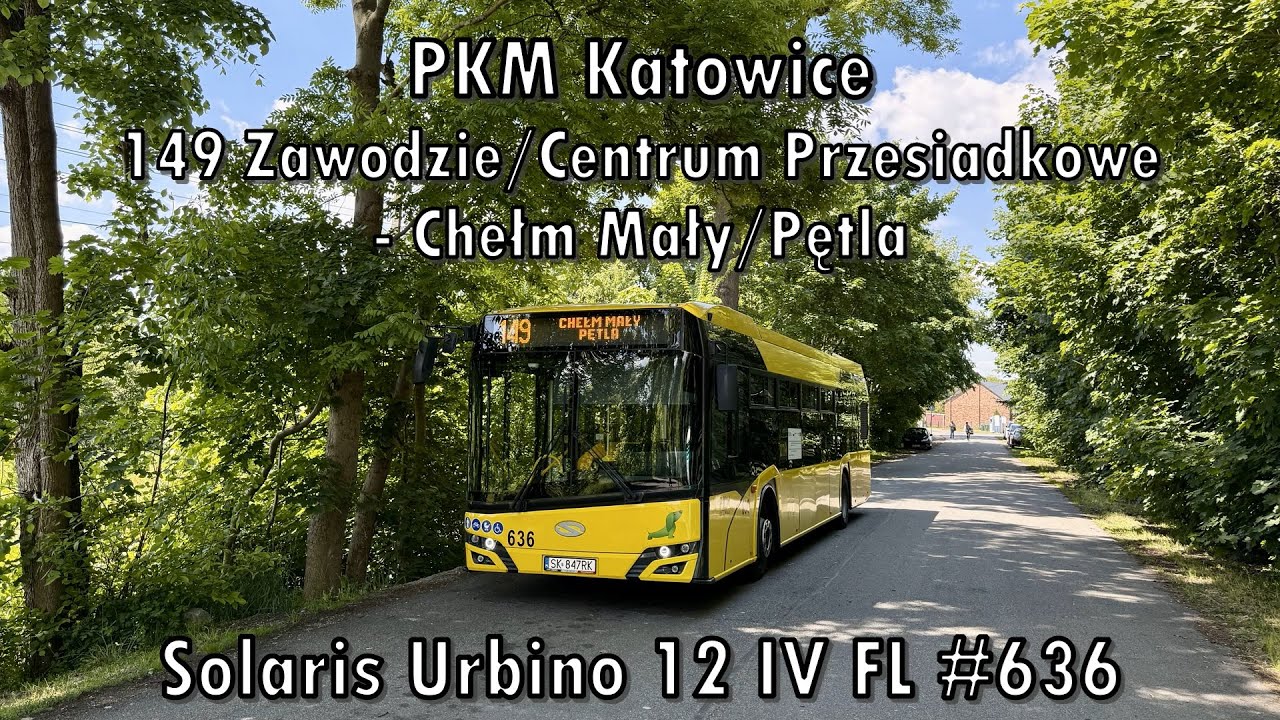 PKM Katowice - linia 149, Solaris Urbino 12 IV FL #636