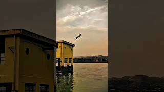 Terbela dame # no fear only allah #shorts#swimming#waterjump#jumping#viral#trending#ytshorts#extrem
