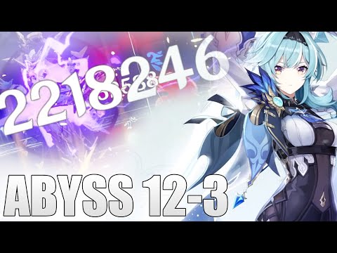Eula's Burst is INSANE | 2.2million on Abyss 12-3?