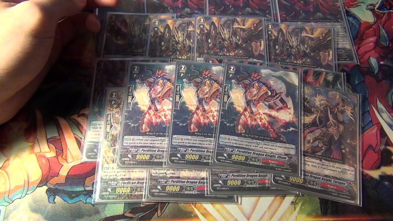 Cardfight Vanguard Perdition Emperor Dragon Dragonic Overlord The Great Deck Profile