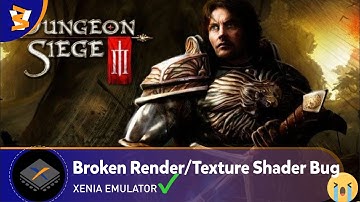 XENIA CANARY EXP (9f1605a) - Dungeon Siege III (Playable??/ReShade)