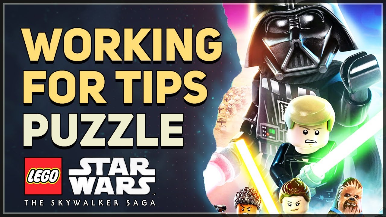 Working for Tips Puzzle LEGO Star Wars The Skywalker Saga