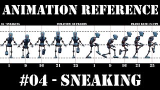 04 - Sneaking - Character Animation Reference