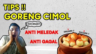 CARA MENGGORENG CIMOL DI RUMAH ANTI MELEDAK ! DHUARRR !!