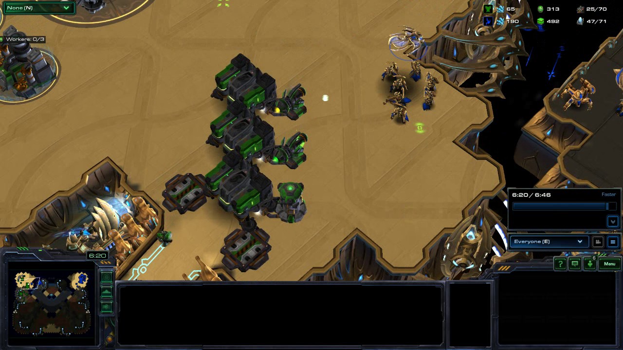 Starcraft 2 Immortal Rush All in