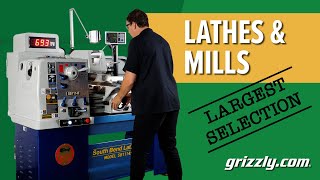 Thumbnail image for Grizzly Lathes and Mills