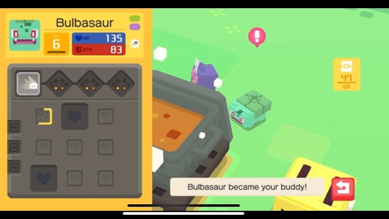 Bulbasaur recipe Pokémon Quest YouTube