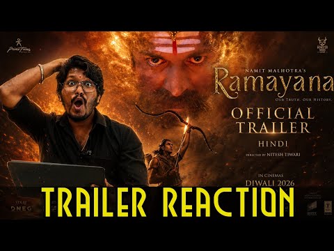 Namit Malhotra's RAMAYANA - Official Trailer Reaction | CinePeedika