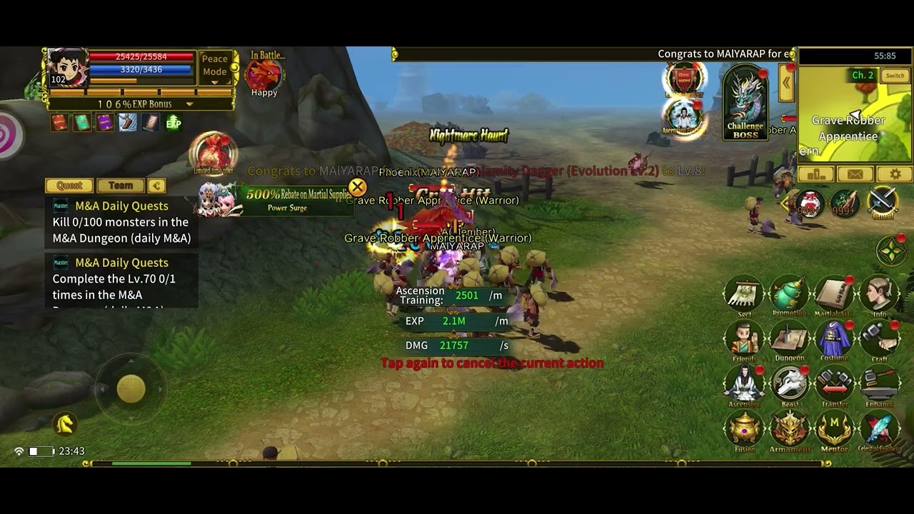 Ruler of the land, +10 dagger with ”FREE CHARM FESTIVE BEAST EVENT!!!”