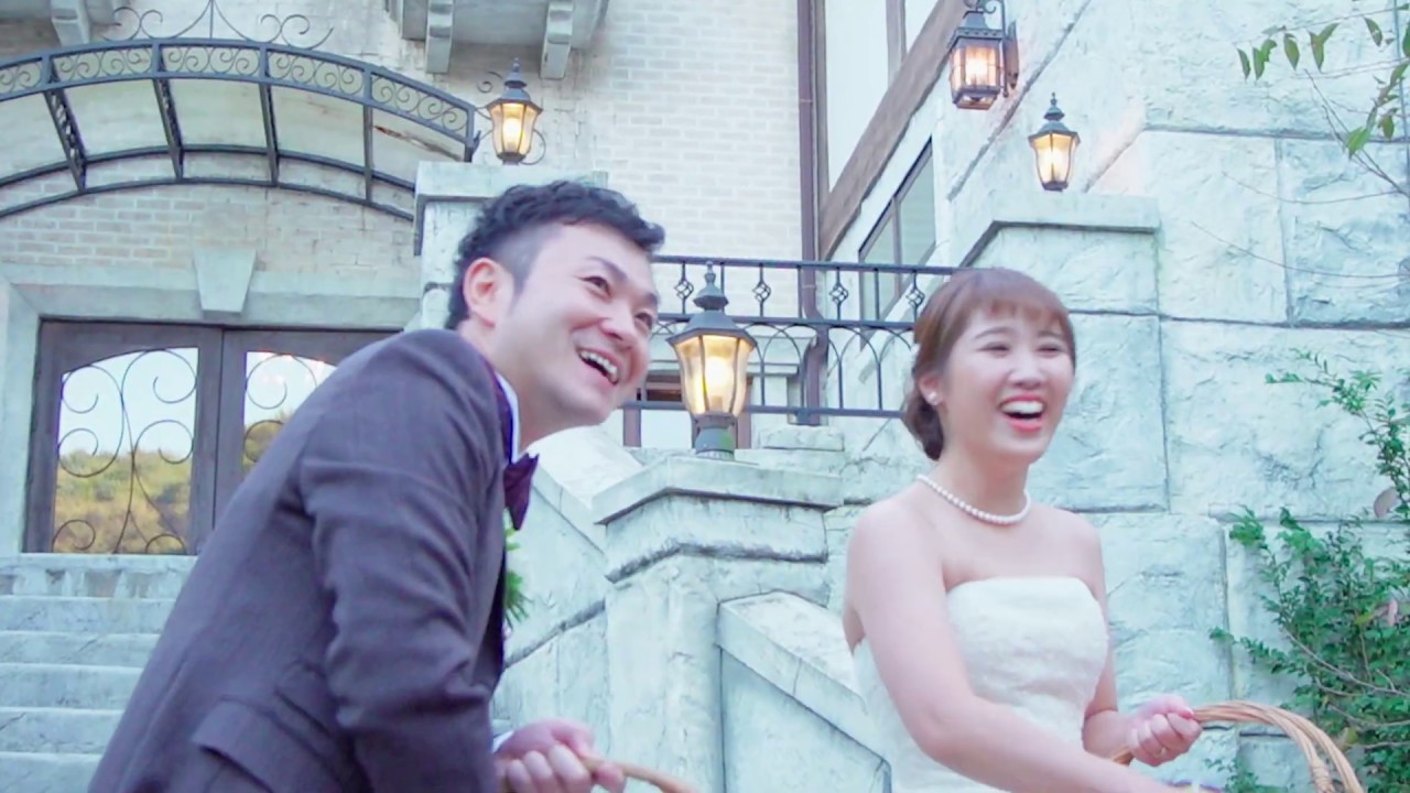 お菓子まきで盛り上がった秋の結婚式 Youtube