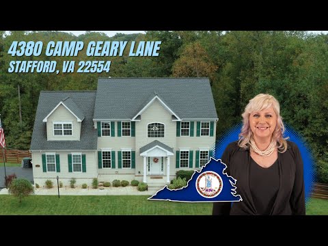 4380 Camp Geary Lane, Stafford, VA home video tour