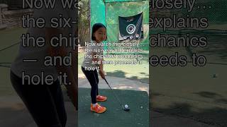 If you need a chipping lesson… you came to right page 😂 #juniorgolf