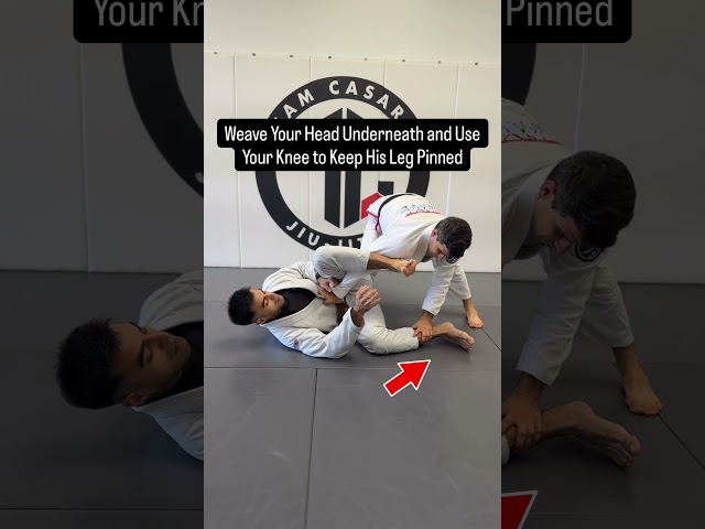 How to Pass Lasso Guard (Stop Getting Swept) #jiujitsu #martialarts #mma