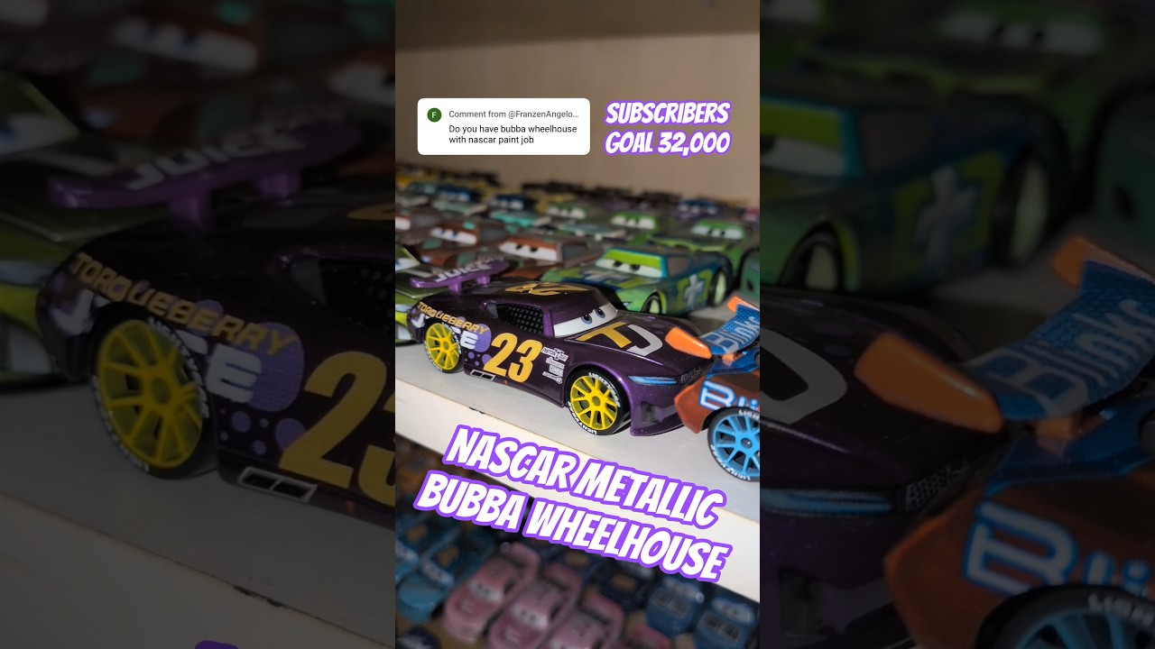 Disney Cars Nascar Bubba Wheelhouse 