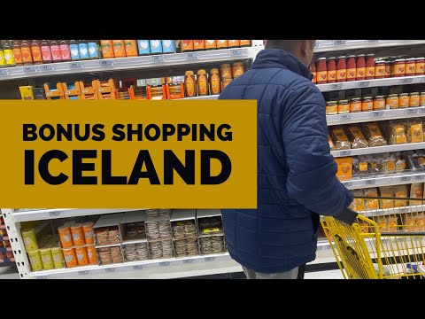 ULTIMATE GUIDE TO SHOP IN BONUS ICELAND/SHOPPING IN ICELAND/BONUS STORE/CAMPERVAN/REYKJAVIK