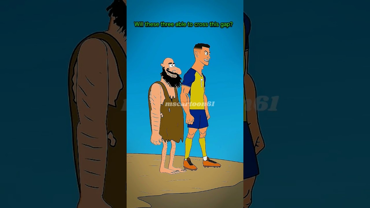 Will these three able to cross this gap??😂🤣 