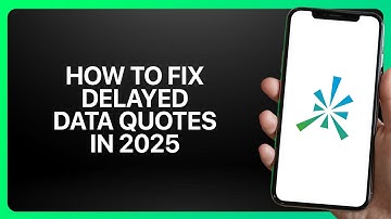 How To Fix Delayed Data Quotes in Thinkorswim in 2025! Tutorial