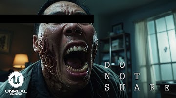 Animated Horror Short - "Do Not Share" | Unreal Metahuman and Wonder Dynamics AI