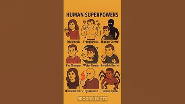 Amazing Human Superpowers You Wish You Had 🔥🕶️#Superpowers #HumanSuperpowers  #Telekinesis