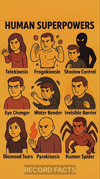 Amazing Human Superpowers You Wish You Had 🔥🕶️#Superpowers #HumanSuperpowers  #Telekinesis