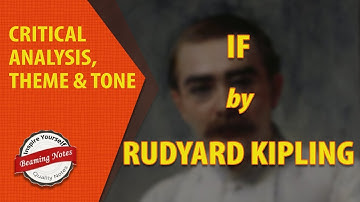 Analysis of If by Rudyard Kipling