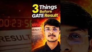 Do These 3 Things Before Your GATE Result Is Announced #gate2026 #gateresult