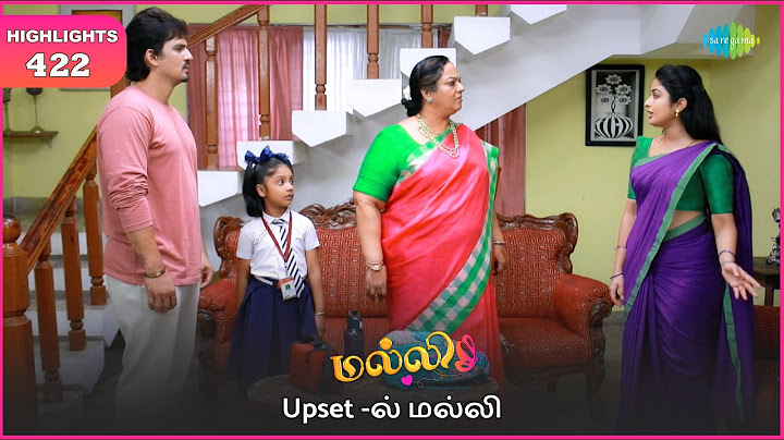 Malli Serial | EP 422 Highlights | 29th June 2025 | Nikitha | Vijay | Saregama Dice TV Shows Tamil