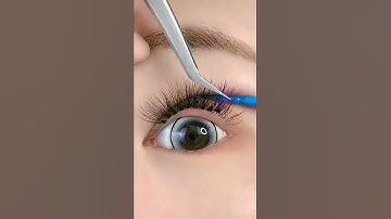 DIY individual eyelash extension at home