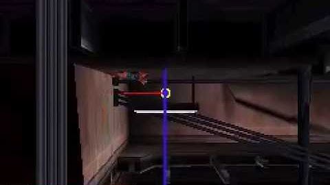 Spider-Man: Web of Shadows (Nintendo DS) - camera locking debugging visualization