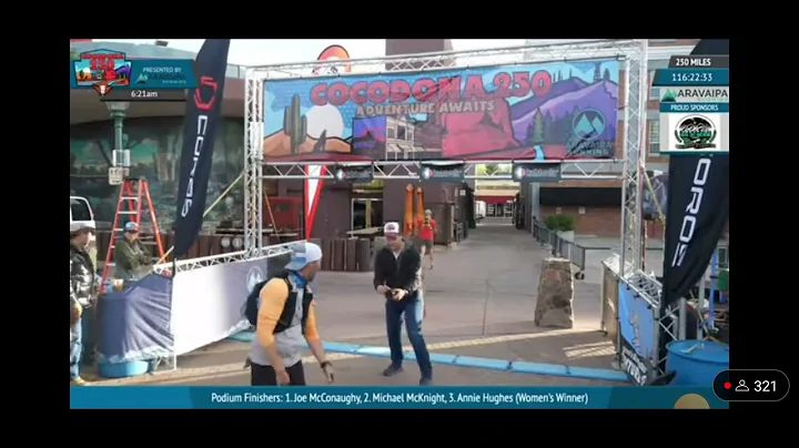 Tony finishes the Cocodona 250!