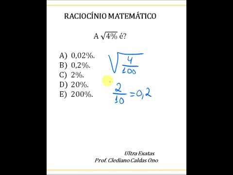 RACIOCÍNIO MATEMÁTICO! QUAL