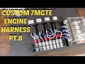 MK3 SUPRA BUILD CUSTOM 7MGTE ECU MASTER ENGINE HARNESS PT.8