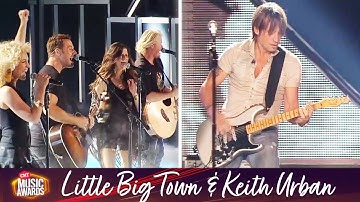 Little Big Town and Keith Urban Cover Fleetwood Mac’s “The Chain" at 2013 CMT Music Awards