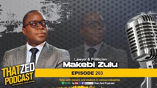 |tzp Ep203| Makebi Zulu On Car Crash; Ecl; Upnd Cadres; Standing For President; Home Raid; Etc...