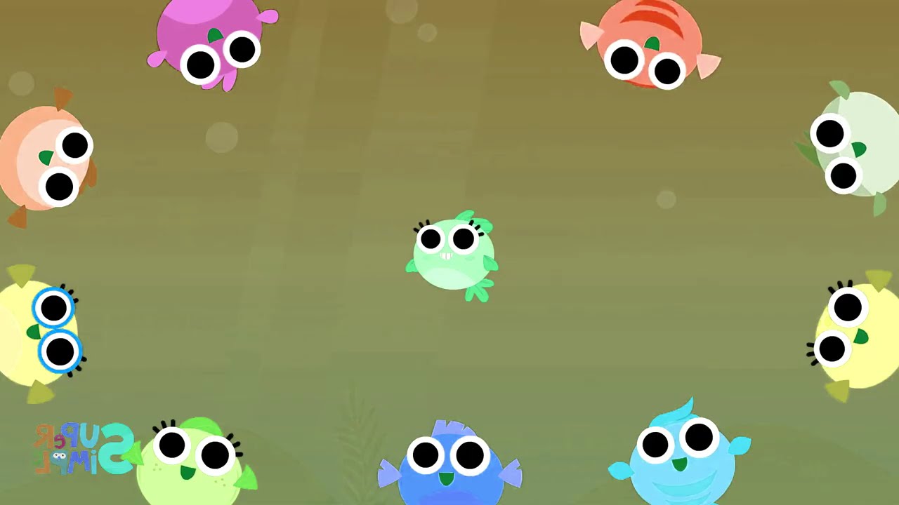 ​Super Simple Songs The Fish Go Swimming Intro Logo Sponsored By Klasky Csupo 2001 Effects