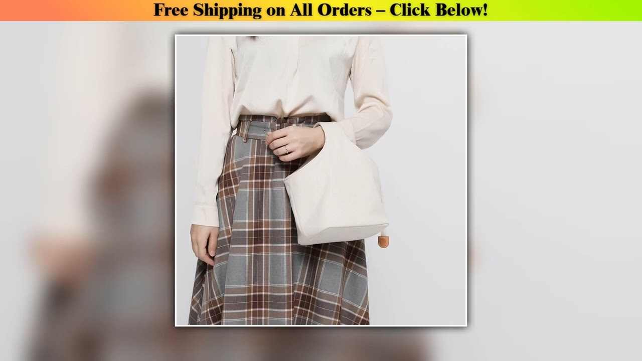 French popular handbag designer's new bucket bag casual drawstring canvas handbag Wholesale Best