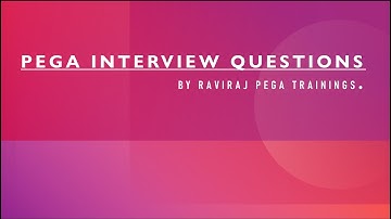 Pega Interview Questions, Dynamic Class Referencing in Pega implementation.