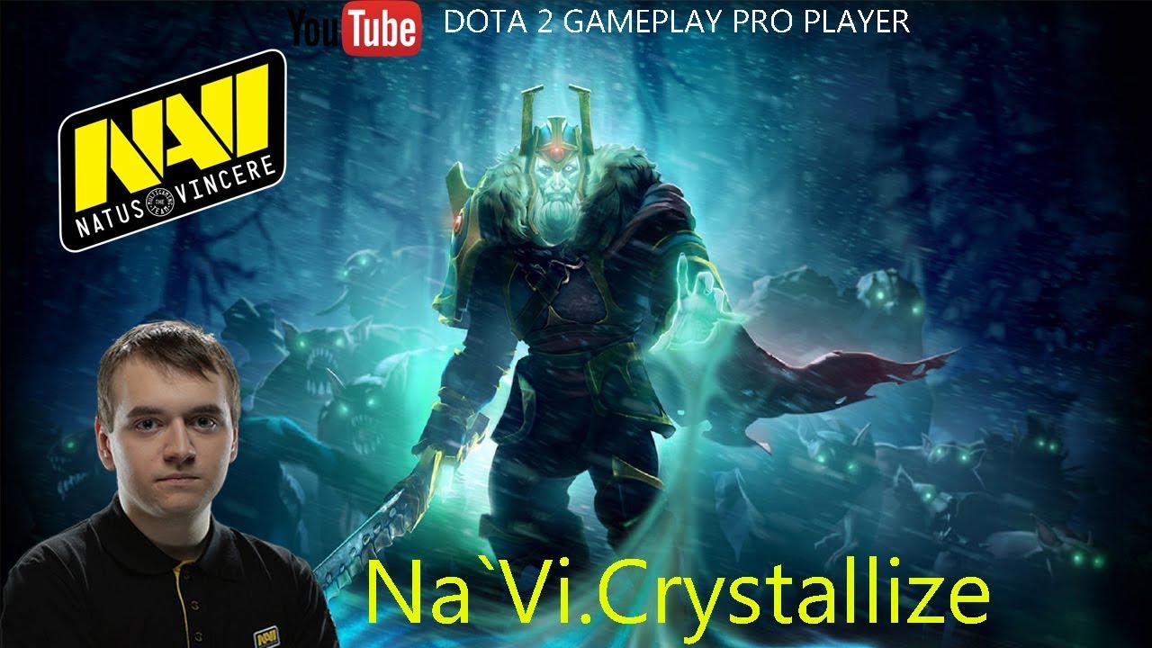 DOTA 2 GAMEPLAY PRO PLAYER -  Wraith King by Na`Vi.Crystallize