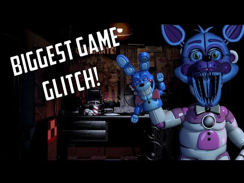 FIVE NIGHTS AT FREDDY'S GAME GLITCH! FNAF Glitching game!