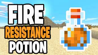 How To Make Fire Resistance Potion In Minecraft! - Tutorial