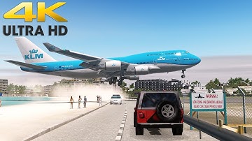 Prepar3D v4.5 | PMDG 747-400 | Amsterdam - St.Maarten | EHAM - TNCM | P3D | Ultra Realism | 4K