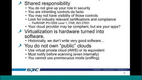 Weathering the Storm  Clouds and Critical Infrastructure Protection SD clip13