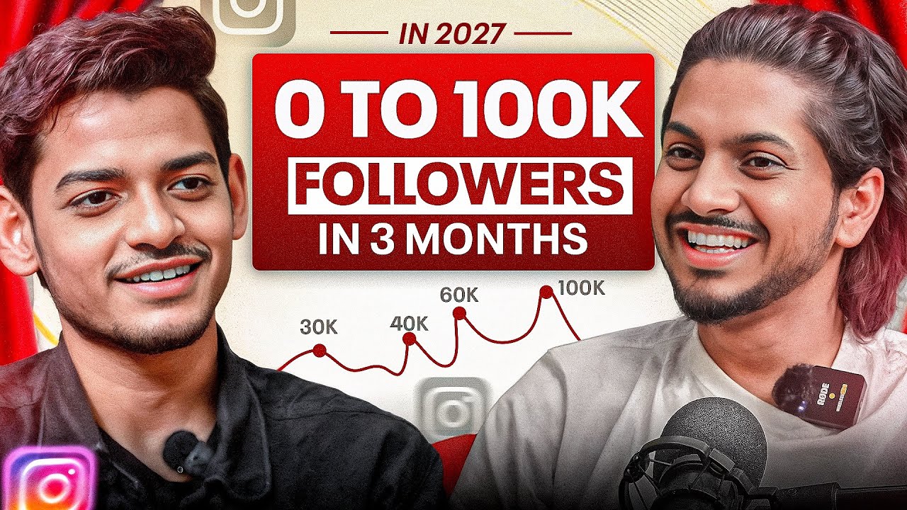 0 to 100K Followers in 3 Months – Real Strategy Revealed 🚀 - YouTube