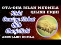 10. Kishi Onasiga Nisbat Qilib Chaqirilishi | Abdulloh Domla