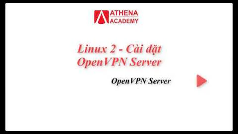 Thiết Lập - OpenVPN Server