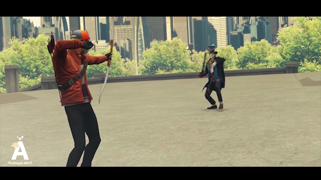 ARCHERMAN ANIMATED SIMULATION WITH FREE FIRE CHARACTER 