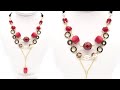 How-To Jewelry Tutorial: Red Hot Layered Necklace