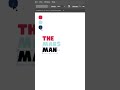 Follow these steps to create a dramatic drop down effect on your text #shorts #illustration #art