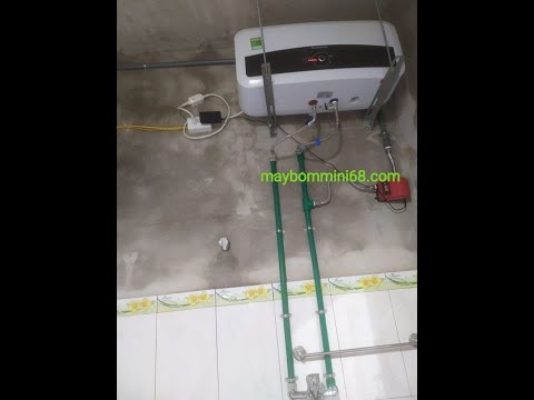 Video Lắp máy bơm tăng áp 24v-100w không chổi than cho máy... - youtube