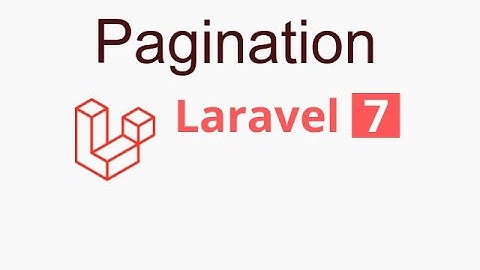 Laravel 7 tutorial #26 pagination with database